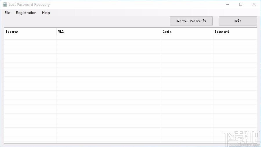 Lost Password Recovery下载,浏览器密码恢复软件